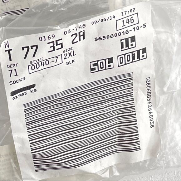 Lot of 5 Big & Tall Forest Lake Silver Bottom Graduated Compression Socks 2XL - Picture 7 of 7